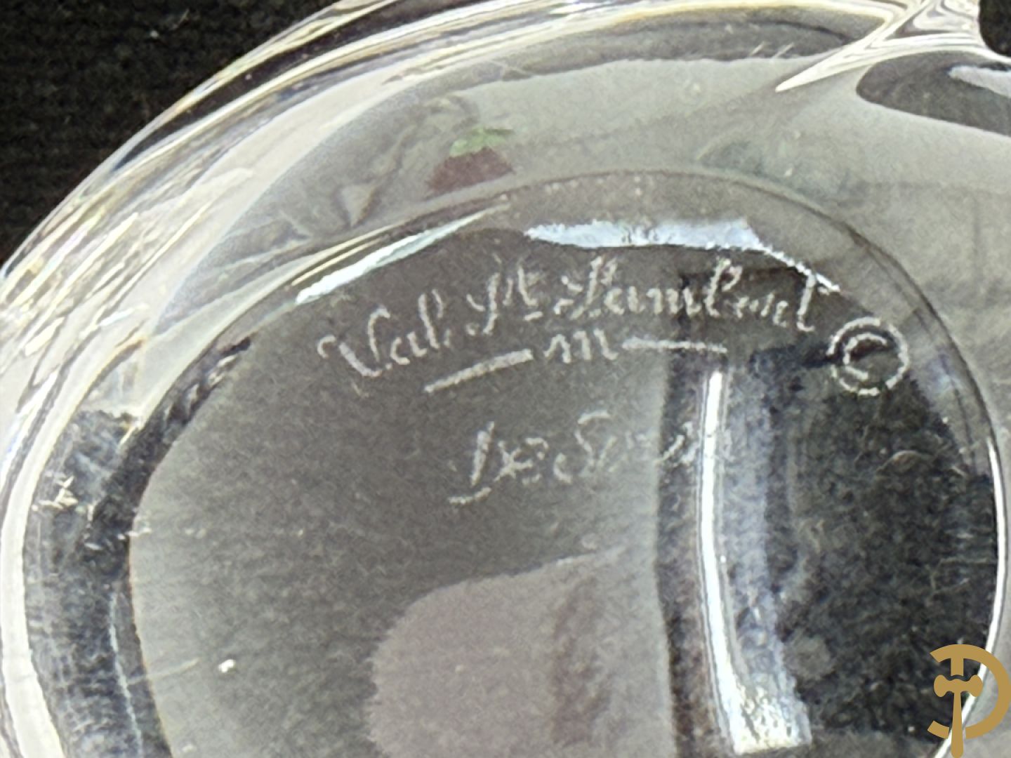 Set van zes kikkers Val-Saint-Lambert