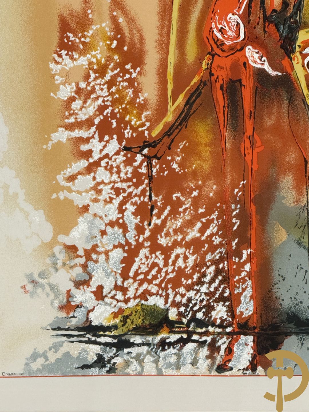 DALI Salvador getekend 1985 