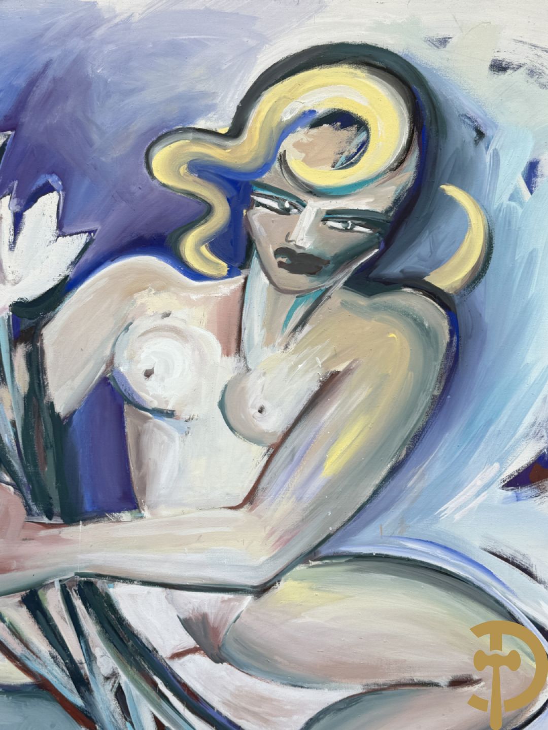 BACH Elvira 1986 getekend verso 