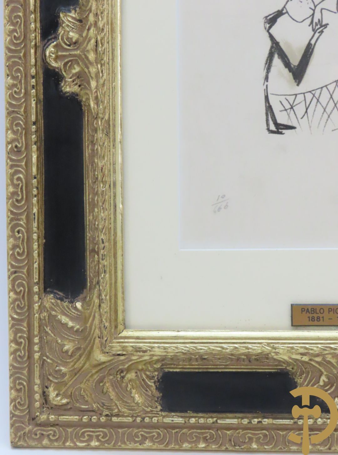 PICASSO Pablo naar 29.9.64 gedateerd 