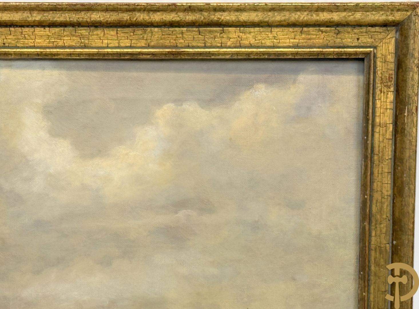 Onleesbaar getekend rechts onder 