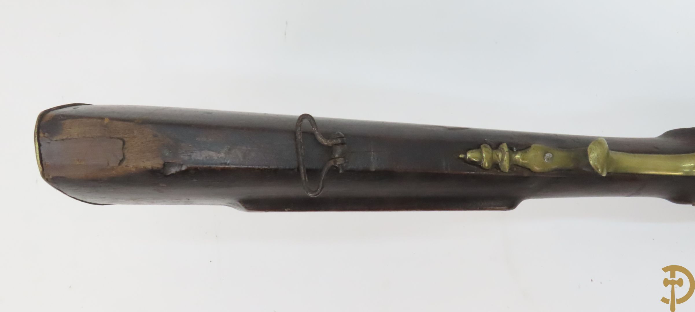 Antiek silex geweer met opstamper - (Antiek sierwapen daterend voor 1893 - kopers gebonden aan de Belgische wetgeving)