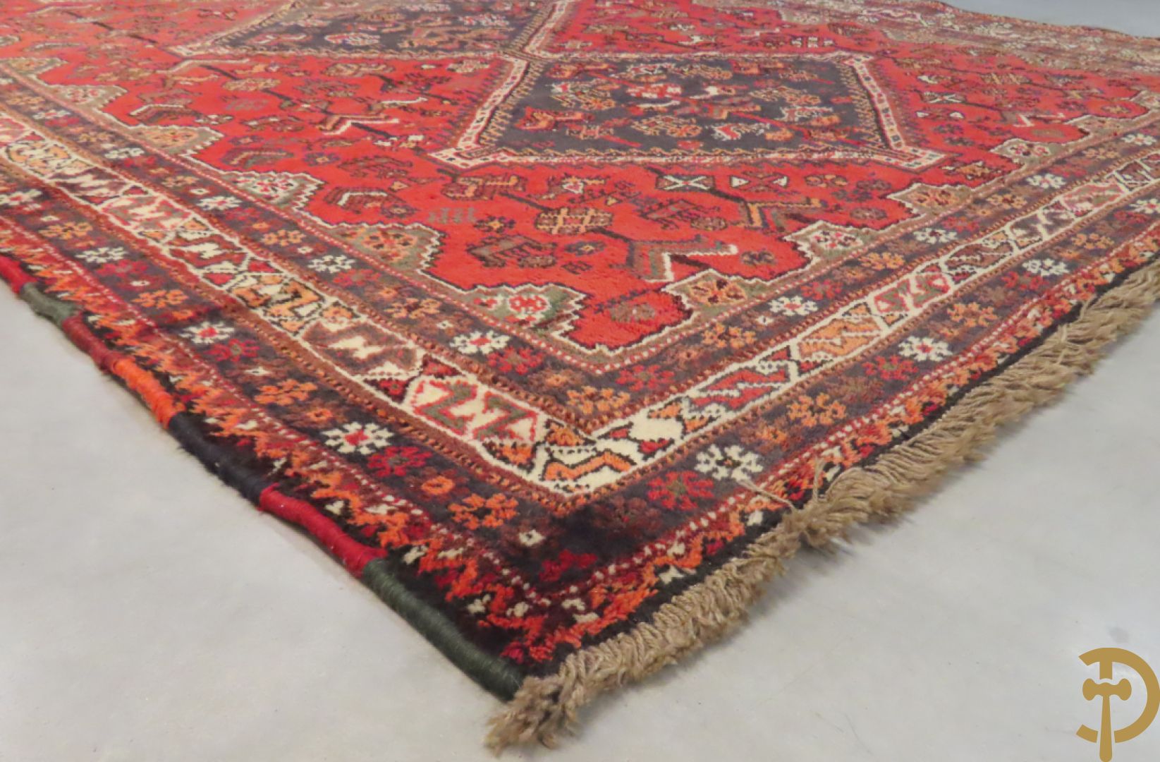 Oosters handgeknoopt tapijt Shiraz