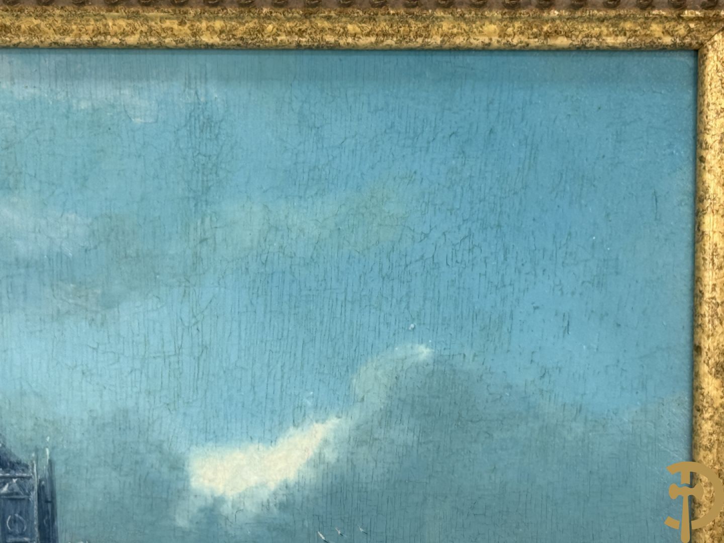 Onleesbaar getekend links onder (Ron...) 