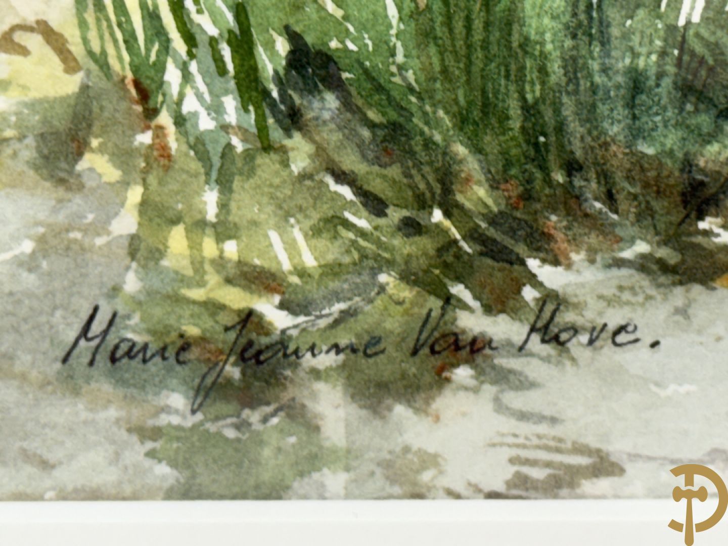 VAN HOVE Marie Jeanne getekend 