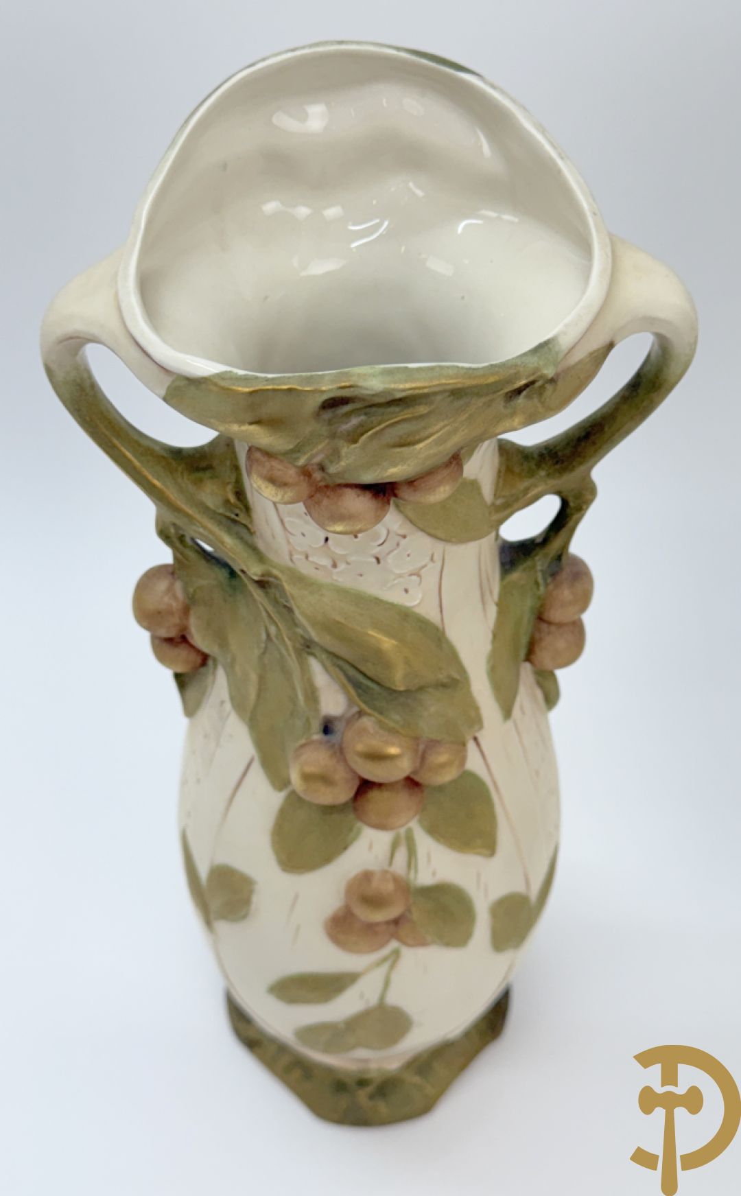 Paar Royal Dux Art Nouveau vazen, nr. 5496