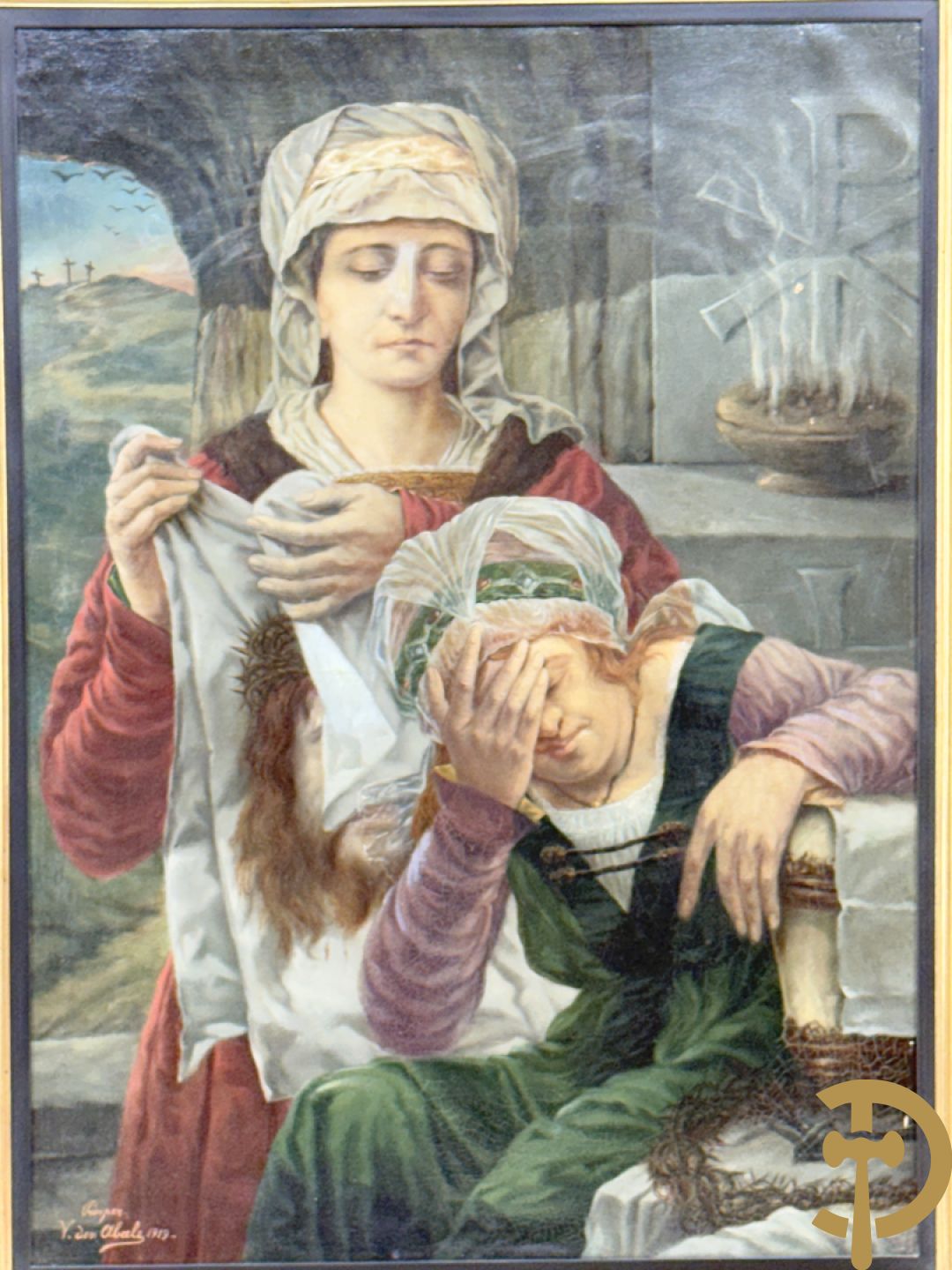 V.DEN ABEELE Prosper getekend 1919 