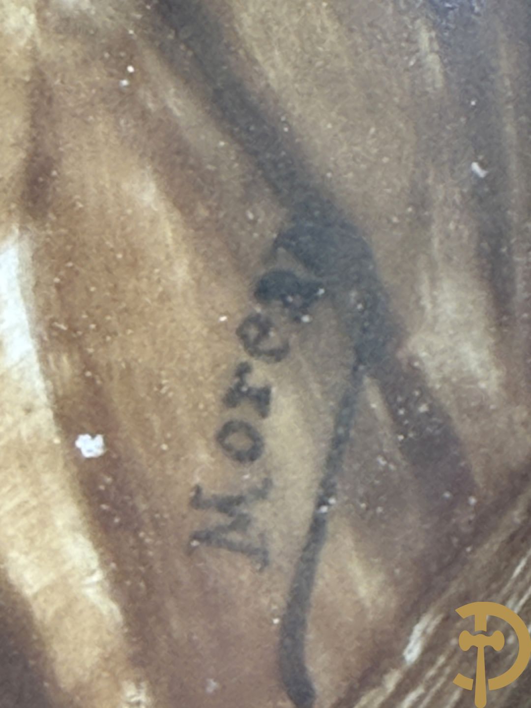 Paar handbeschilderde porseleinen Sèvres borden 