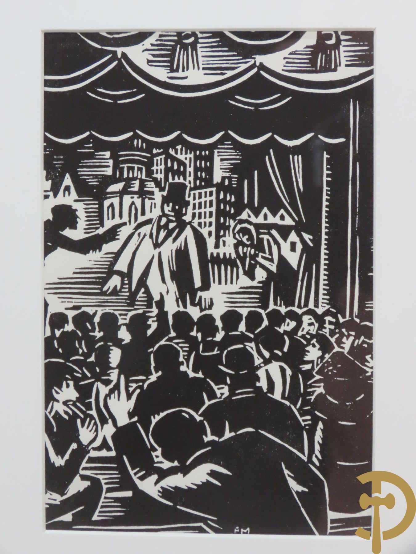 FM gemonogrammeerd (Frans Masereel) 