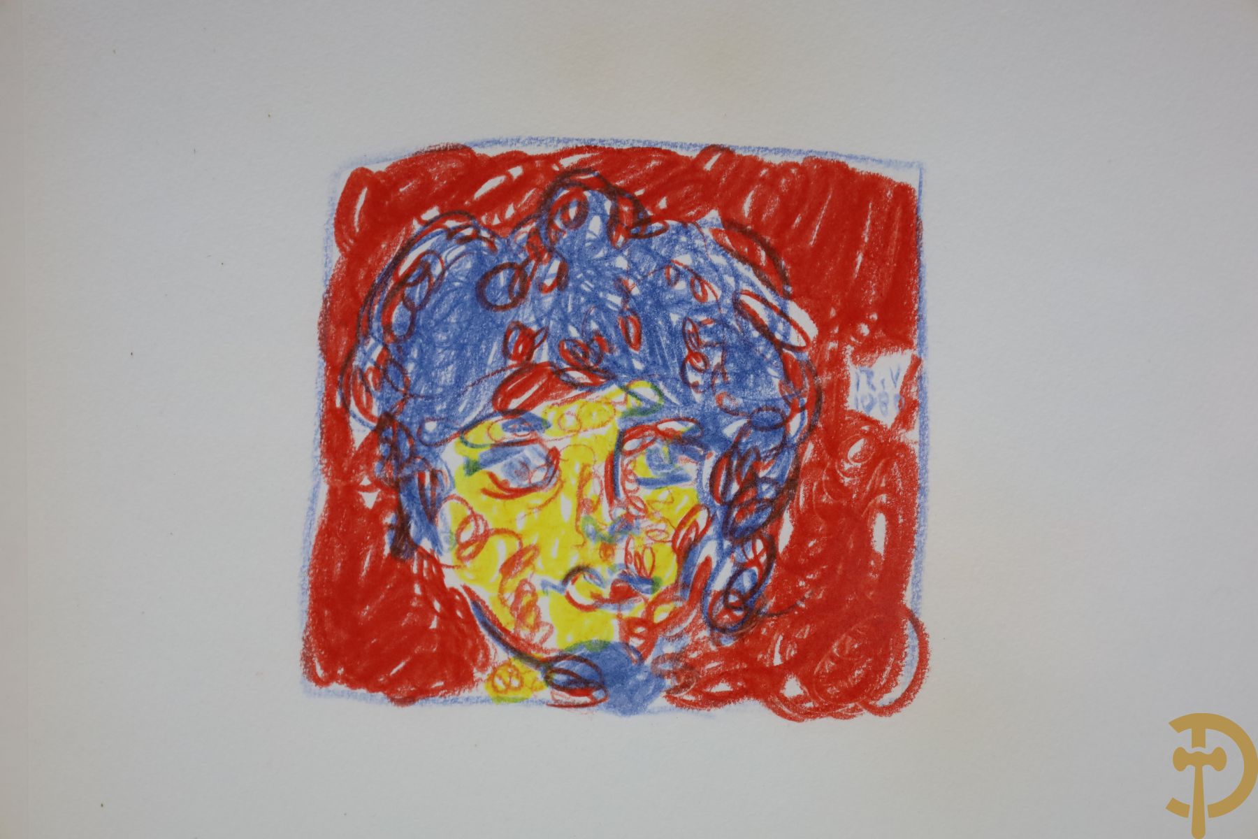 R.V. gemonogrammeerd 1980 (Rik Vermeersch) 