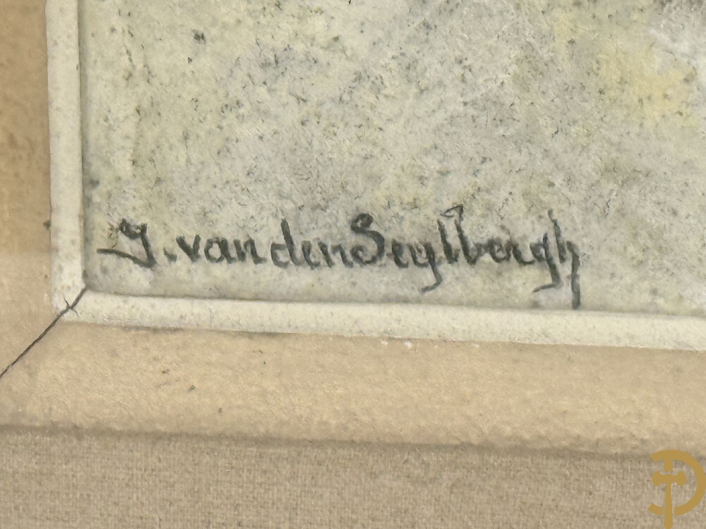 VAN DEN SEYLBERGH J. getekend 