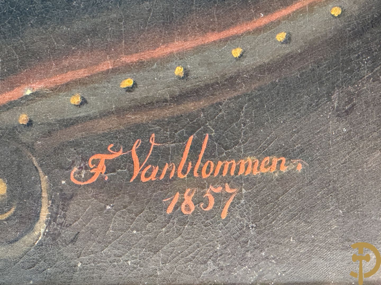 VAN BLOMMEN F. getekend 1897 