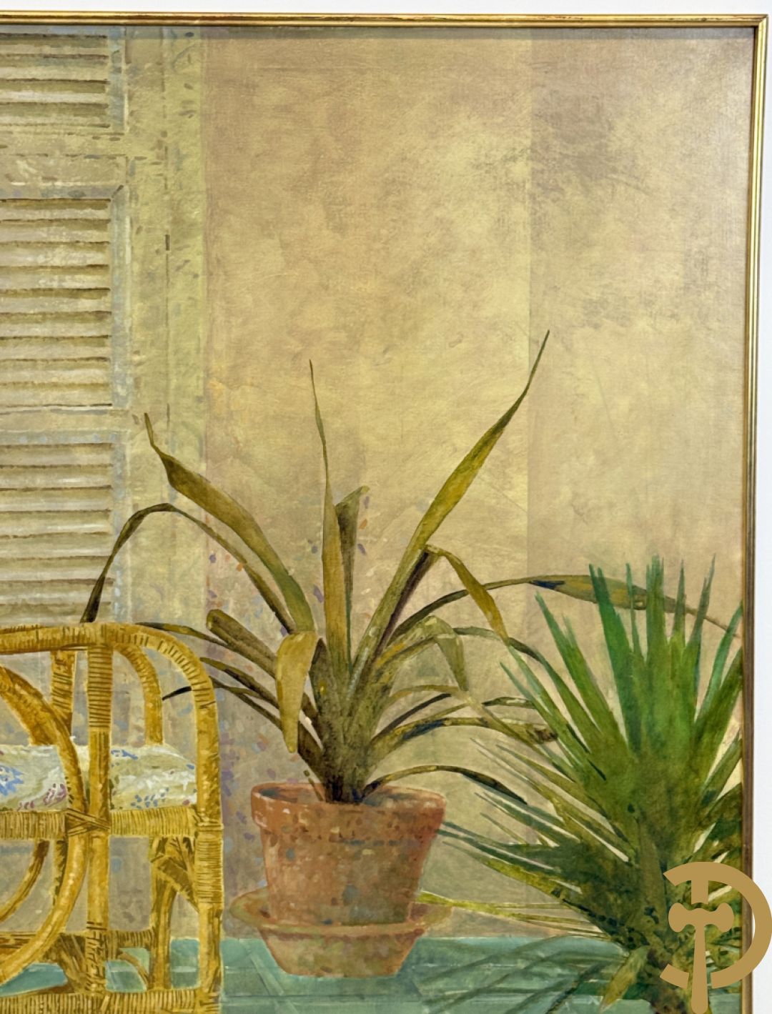 SCHLEE J. (Jaap) getekend Patio 1980-1981, 