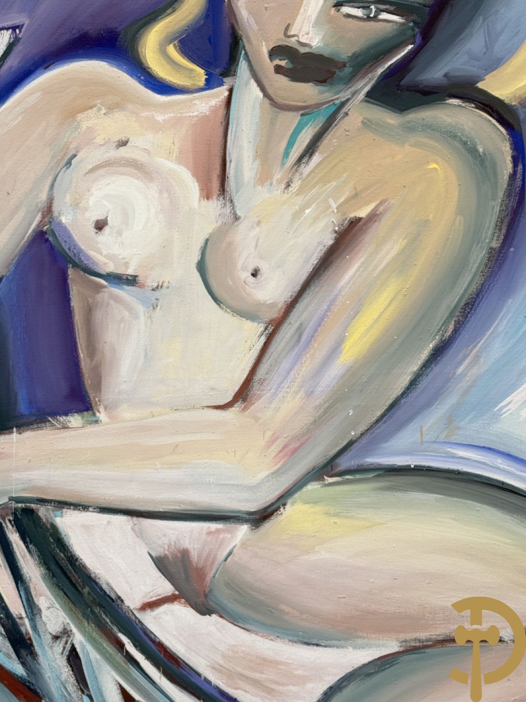 BACH Elvira 1986 getekend verso 