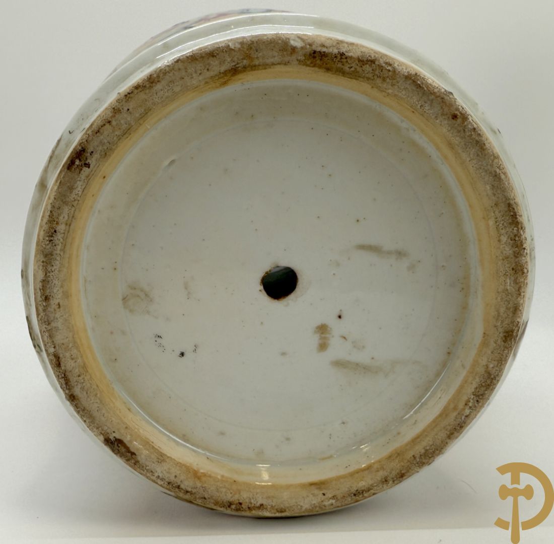 Paar Chinese porseleinen Kanton vazen