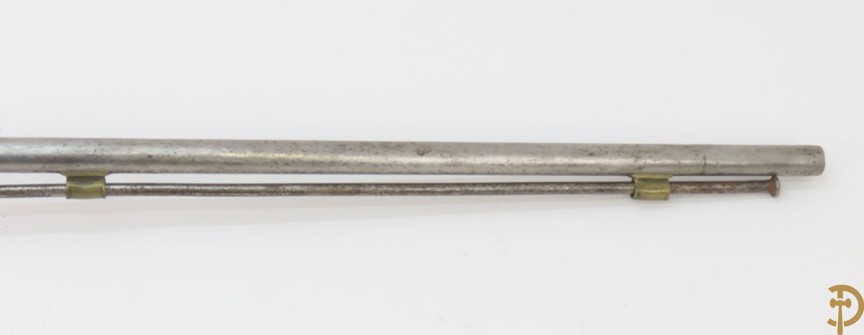 Antiek silex geweer met opstamper - (Antiek sierwapen daterend voor 1893 - kopers gebonden aan de Belgische wetgeving)