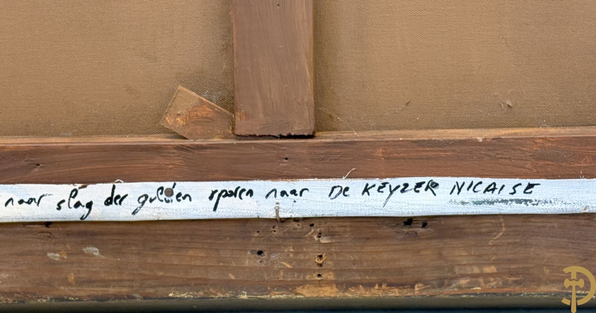 Ongetekend replica naar Dekeyzer Nicaise 