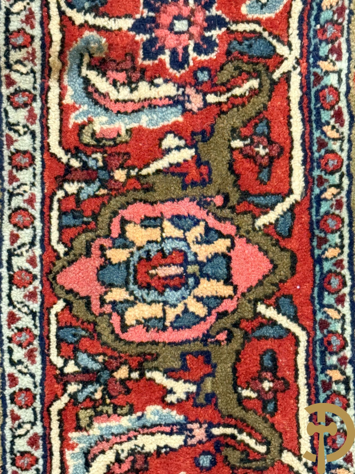 Oosters handgeknoopt tapijt Bidjar