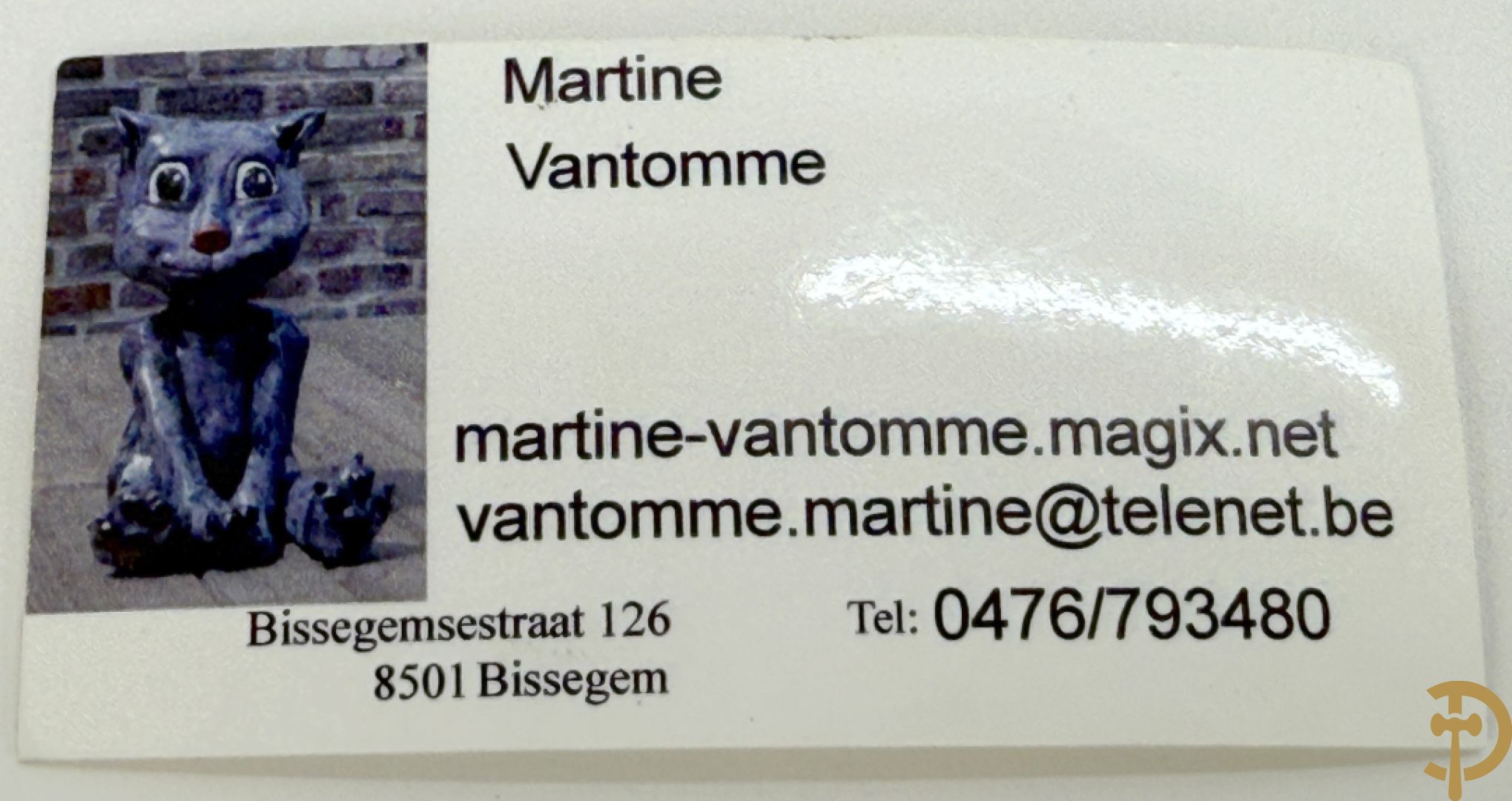 VANTOMME M. getekend (Martine) 