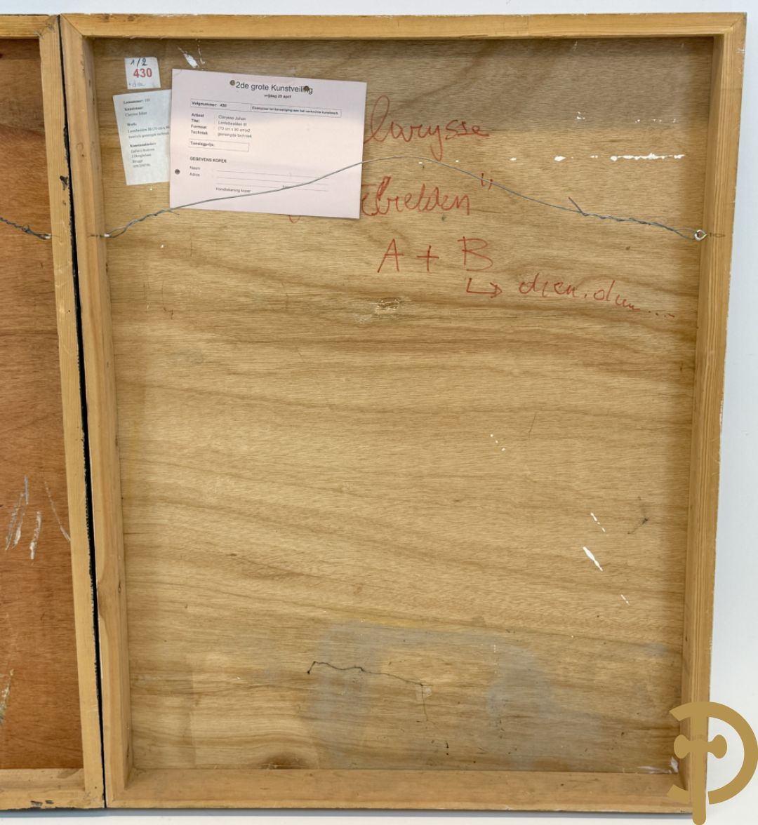 CLARYSSE Joh. getekend 