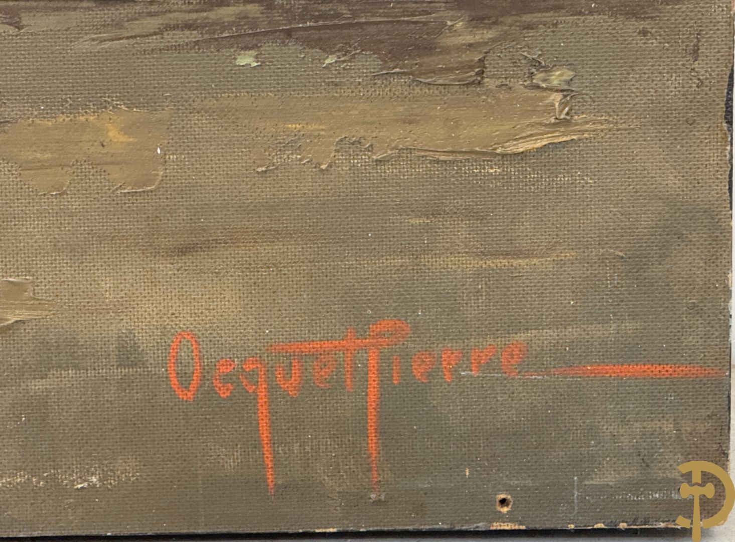 OCQUET Pierre getekend 