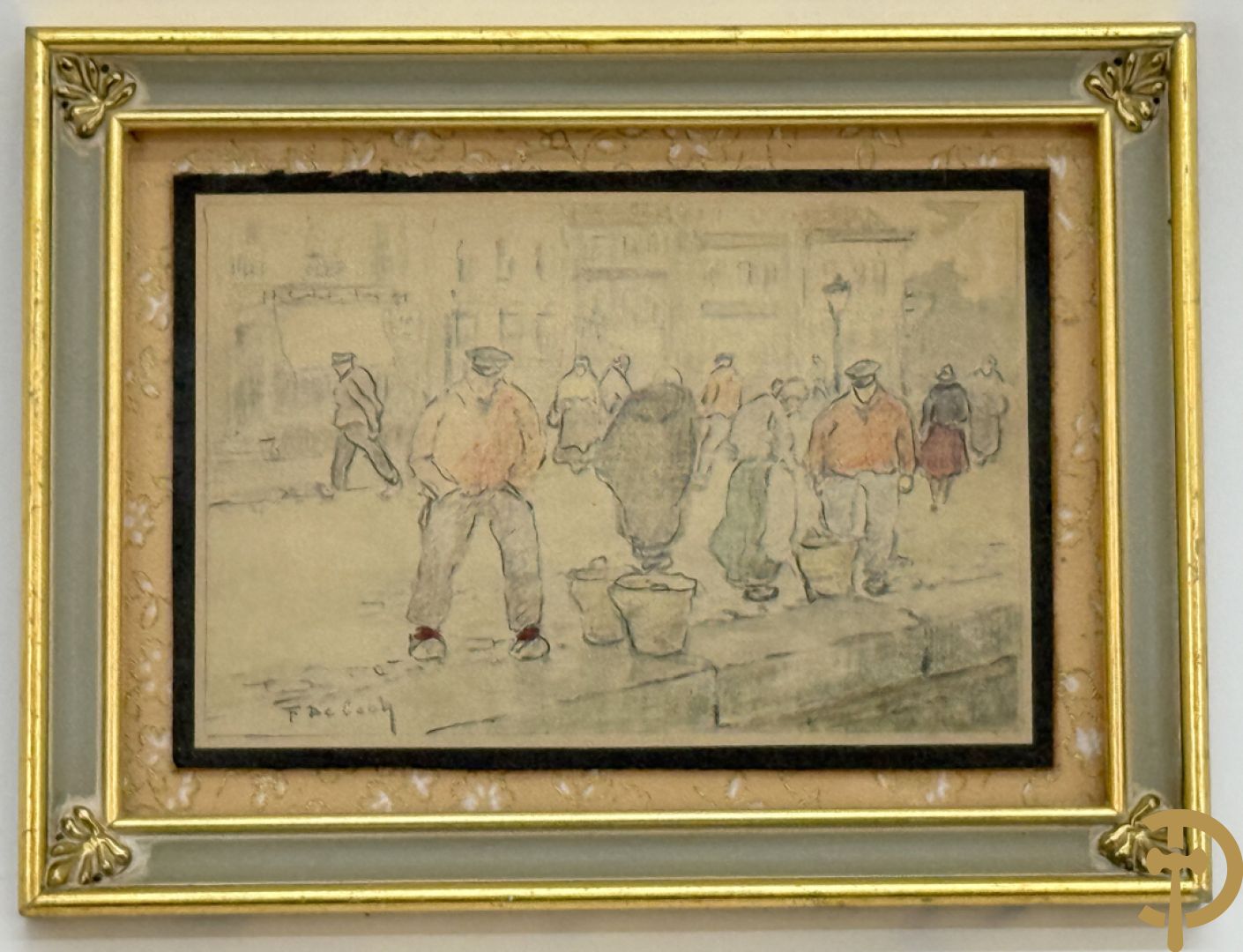 DE COCK F. getekend (Frans) 