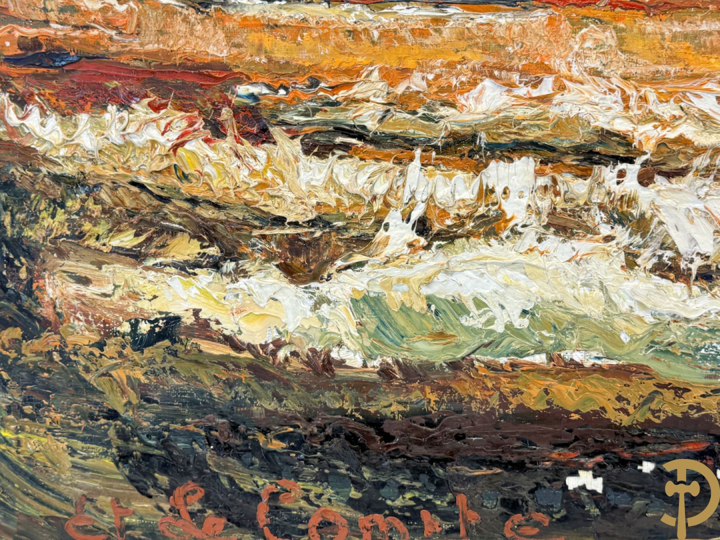 LE COMPTE Et. getekend 