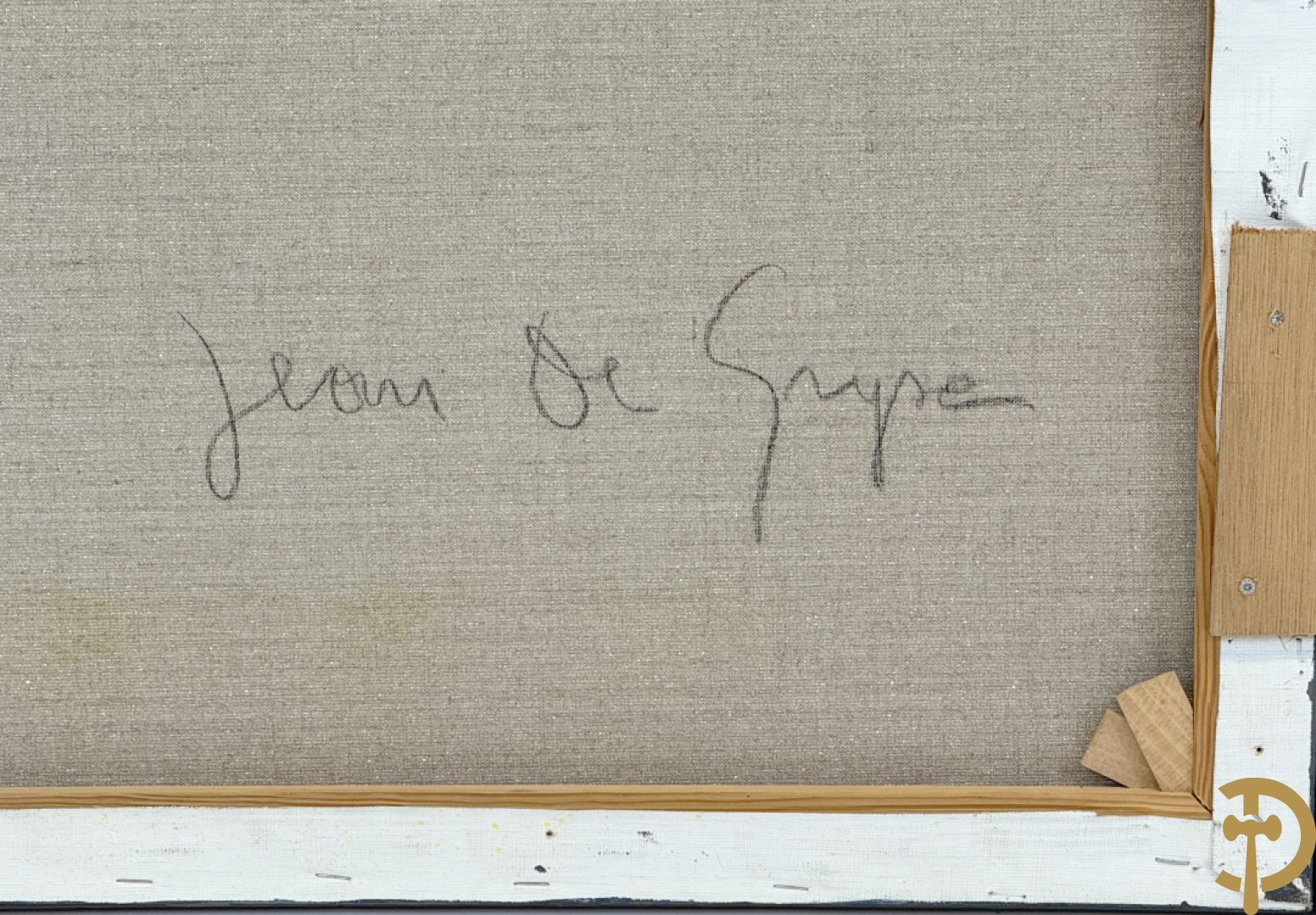 DEGRYSE Jean getekend verso 