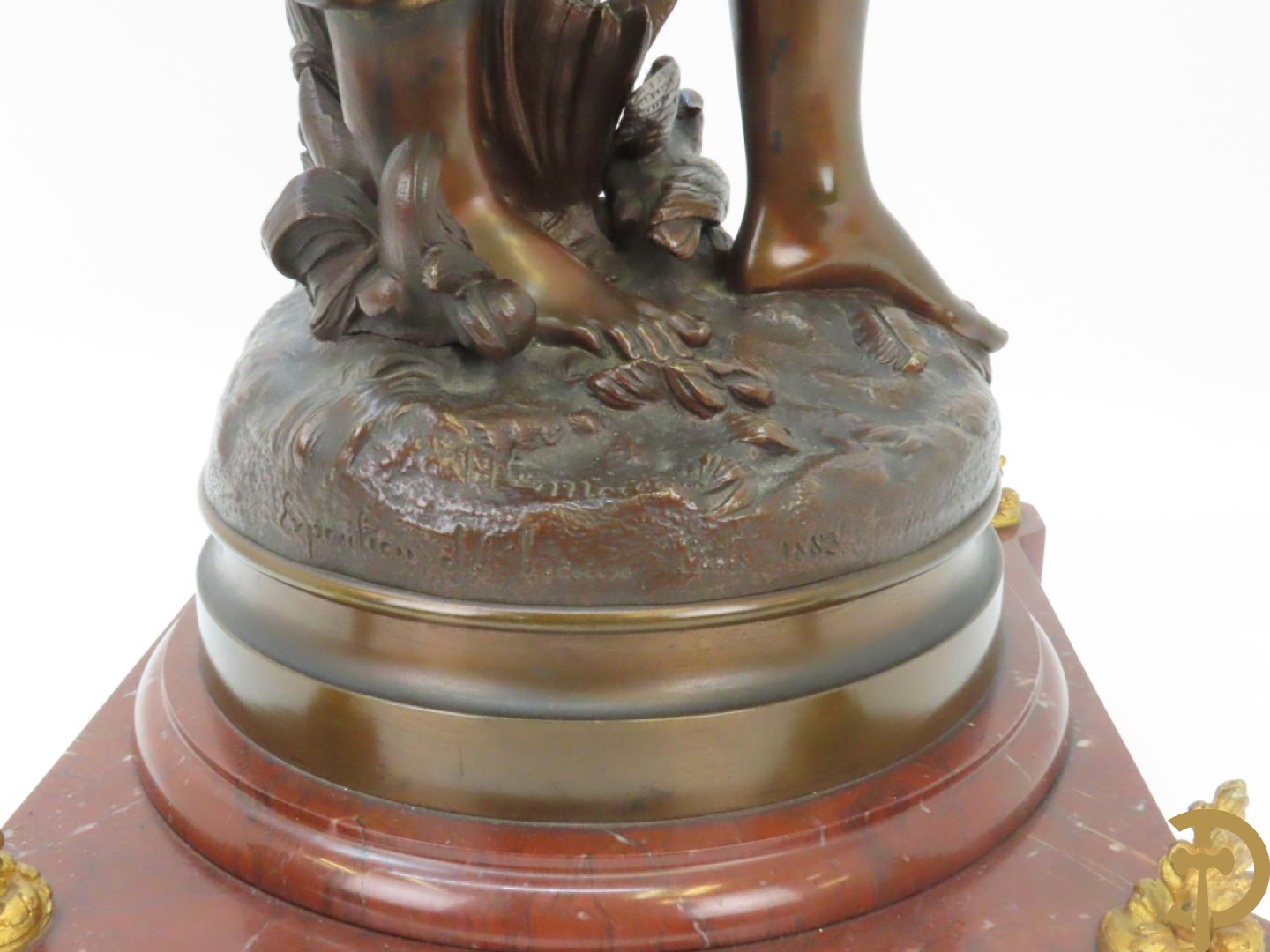 MOREAU Hte. getekend Exposition des Beaux-Arts 1883 