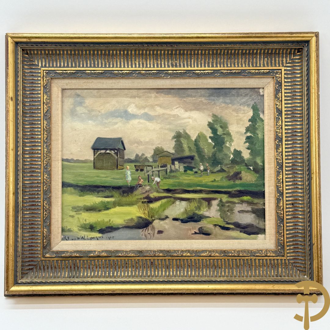 VAN DE WALL PERNE G. getekend(Gustaaf) 