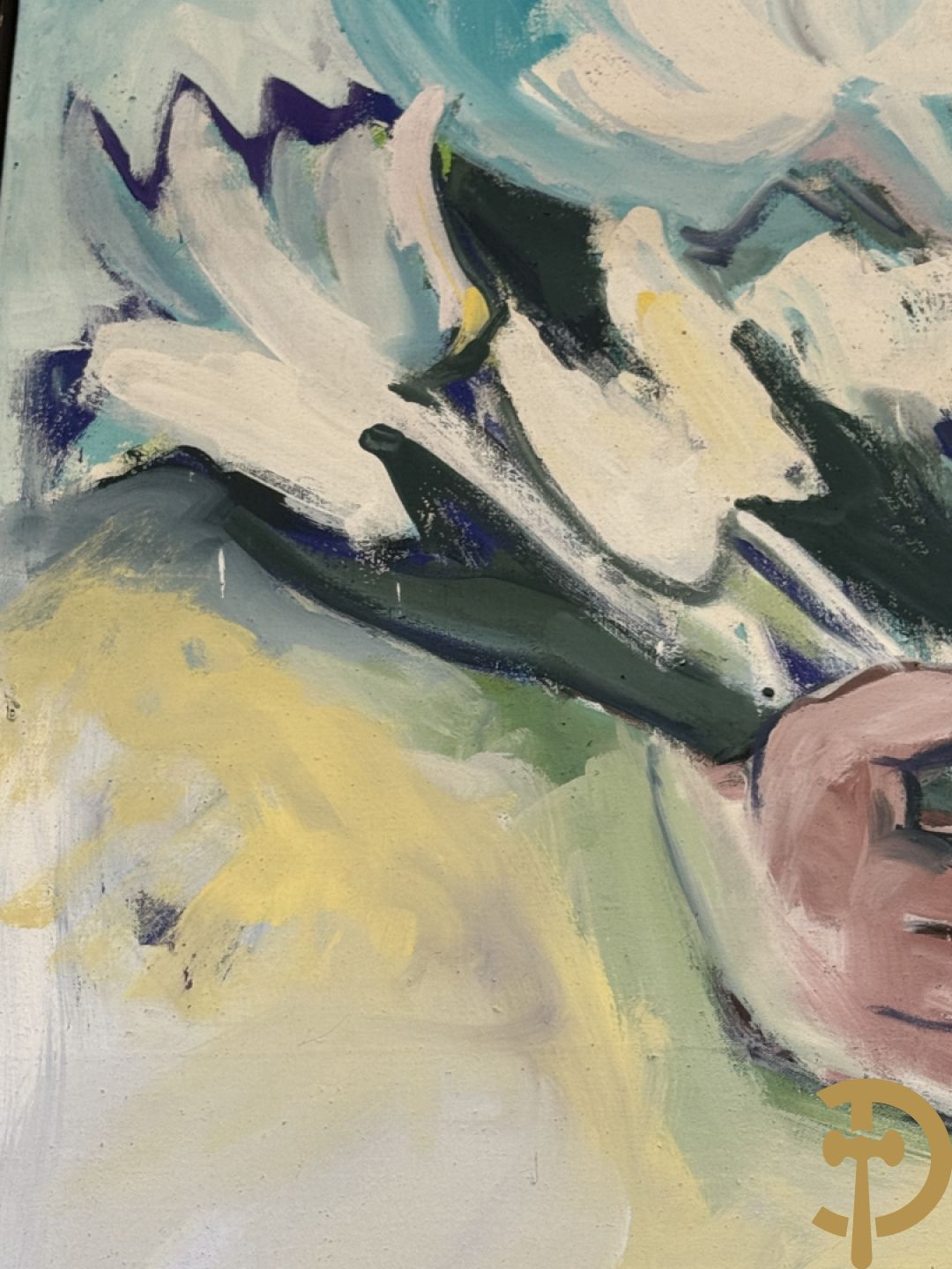 BACH Elvira 1986 getekend verso 