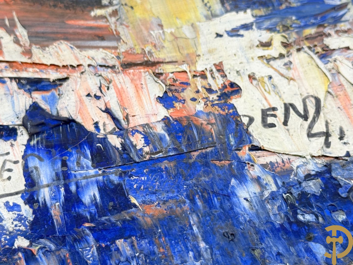 VAN STEENWEGEN getekend 