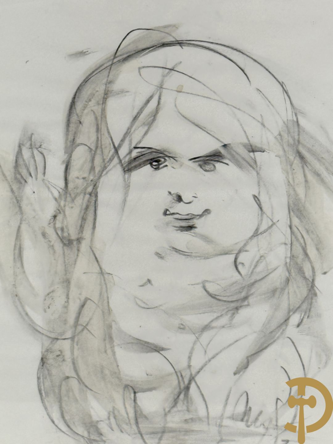 J.V. gemonogrammeerd 