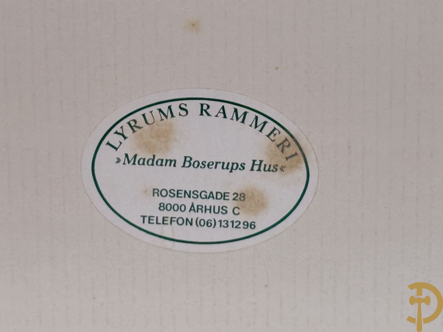 Oude affiche door Andy Warhol ontworpen voor de film Querelle, getekend in de plaat offset in colours