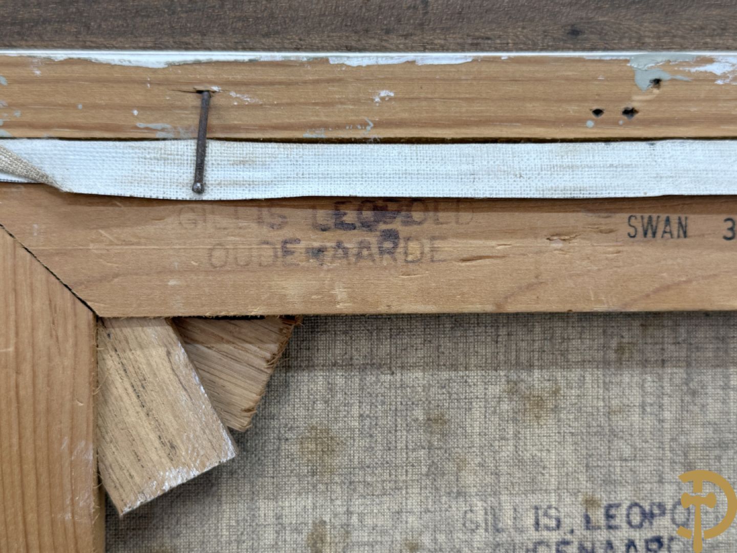 GILLIS Leopold van (G.L. gemonogrammeerd) 1975 gedateerd achteraan 