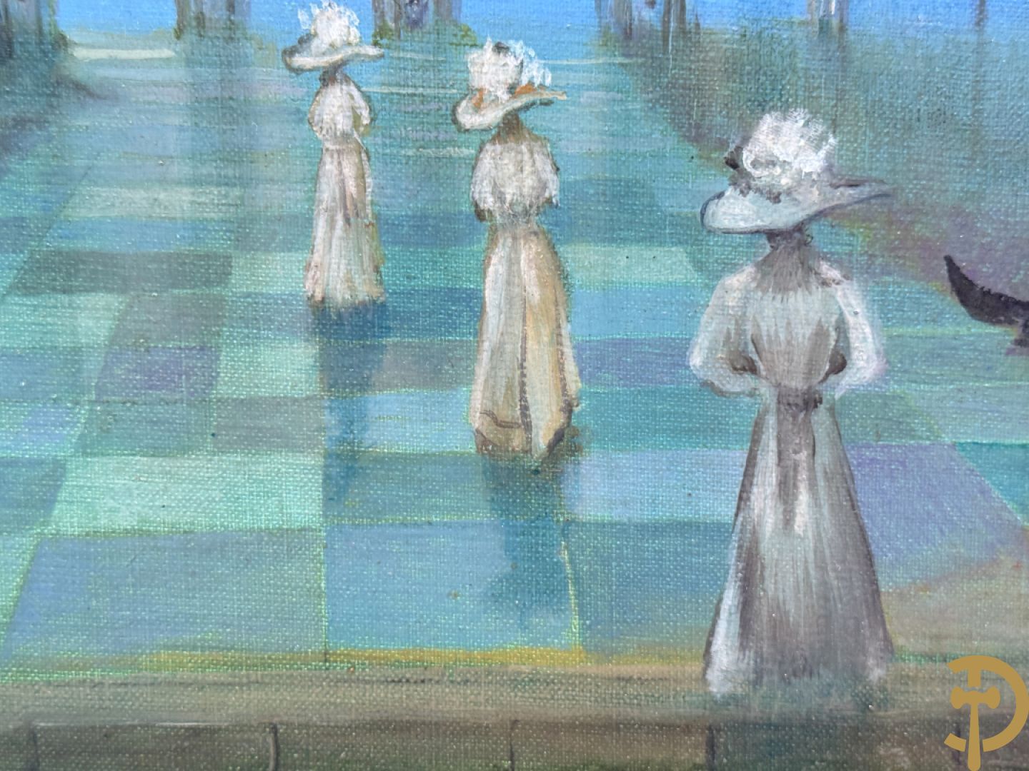 DE VILLEROUX A. getekend 