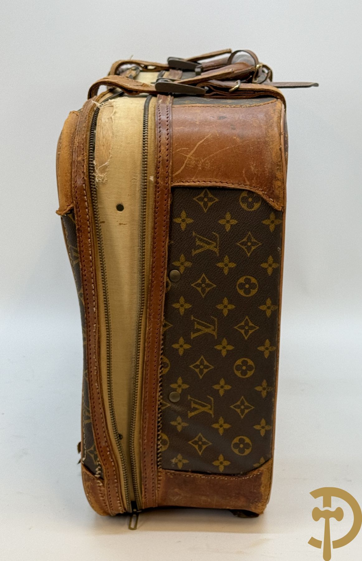 Lederen valies Louis Vuitton