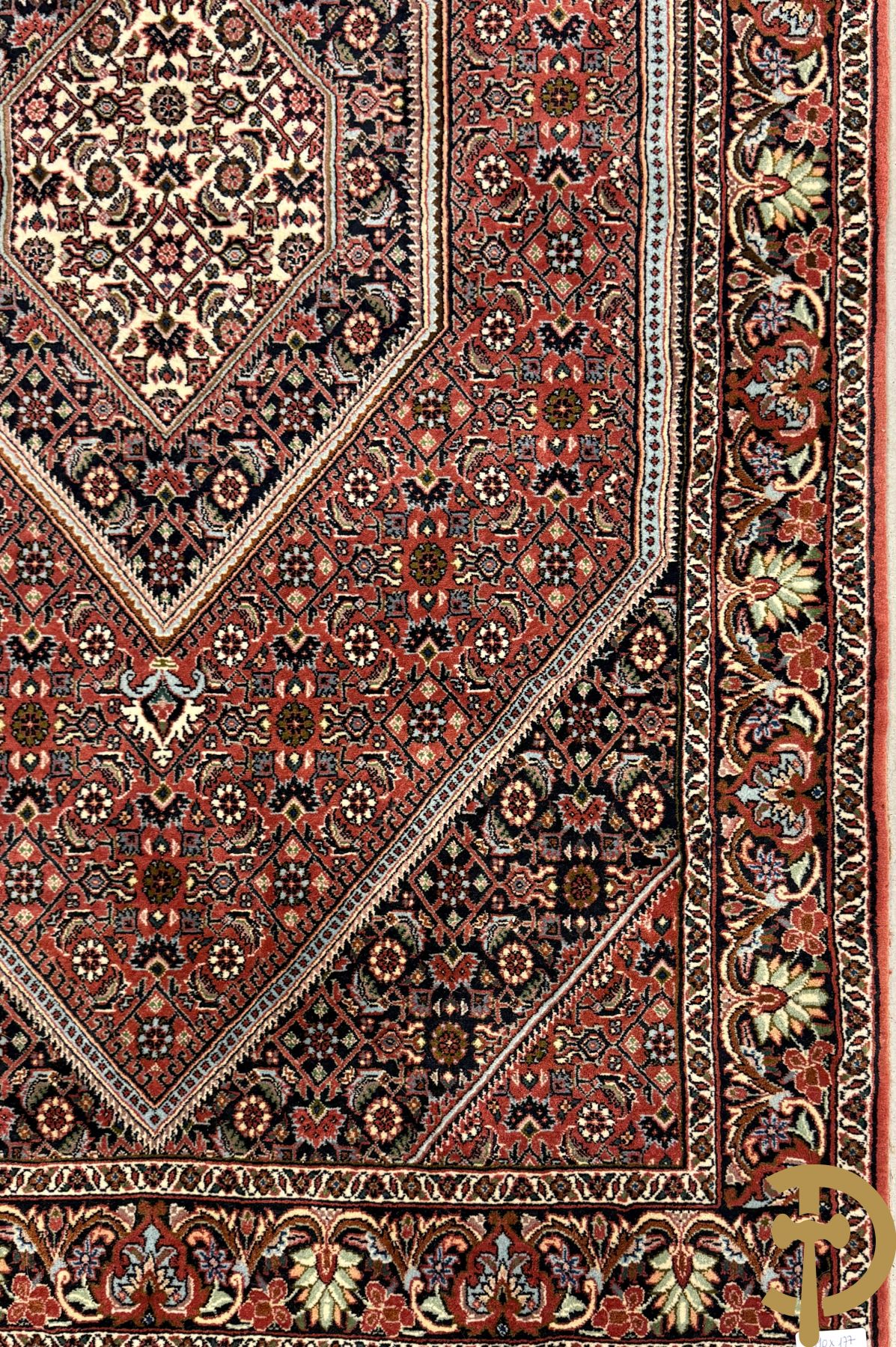 Oosters handgeknoopt tapijt Bidjar