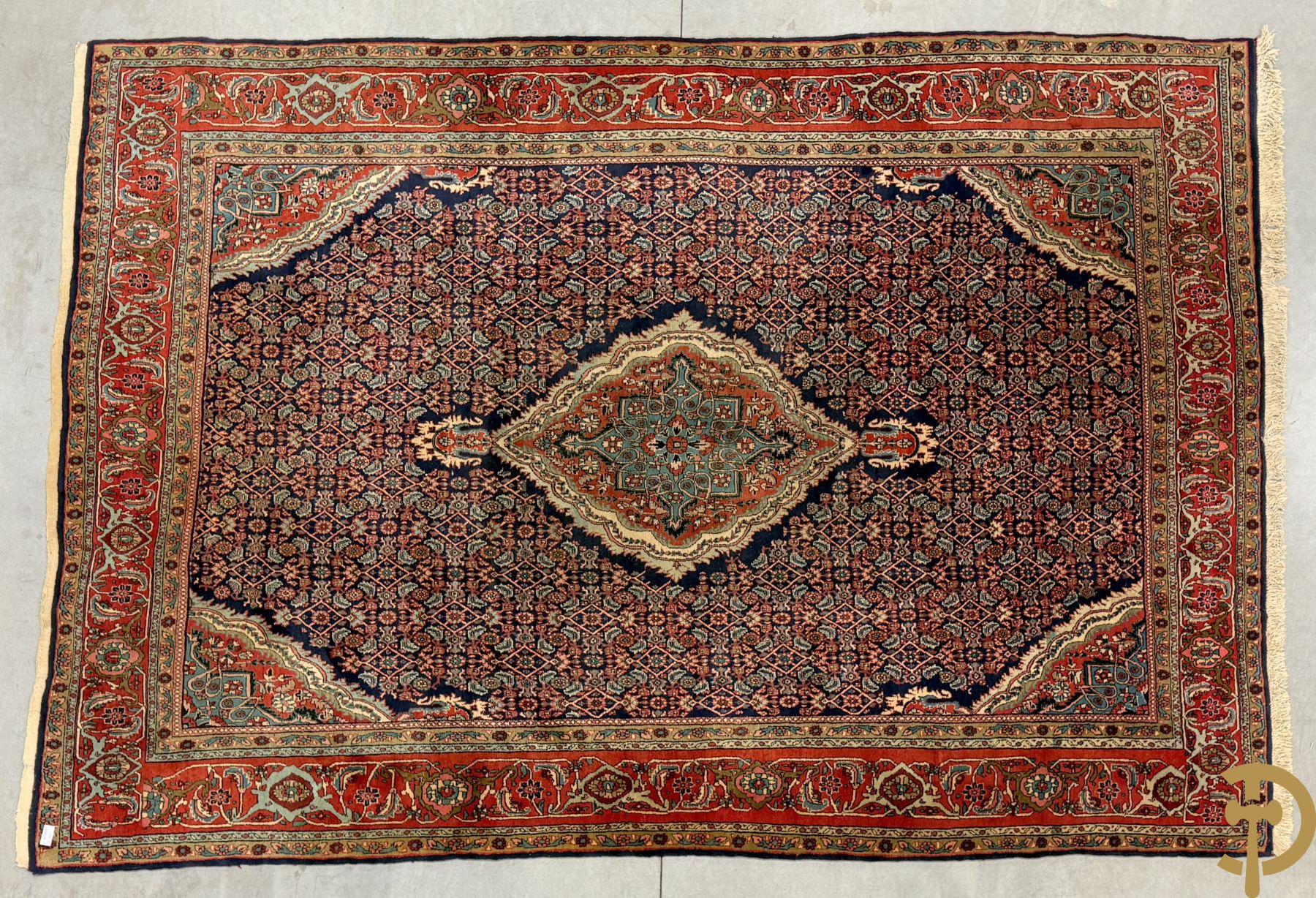 Oosters handgeknoopt tapijt Bidjar