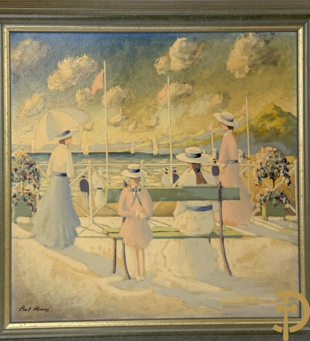 FRANS P. getekend (Paul) 