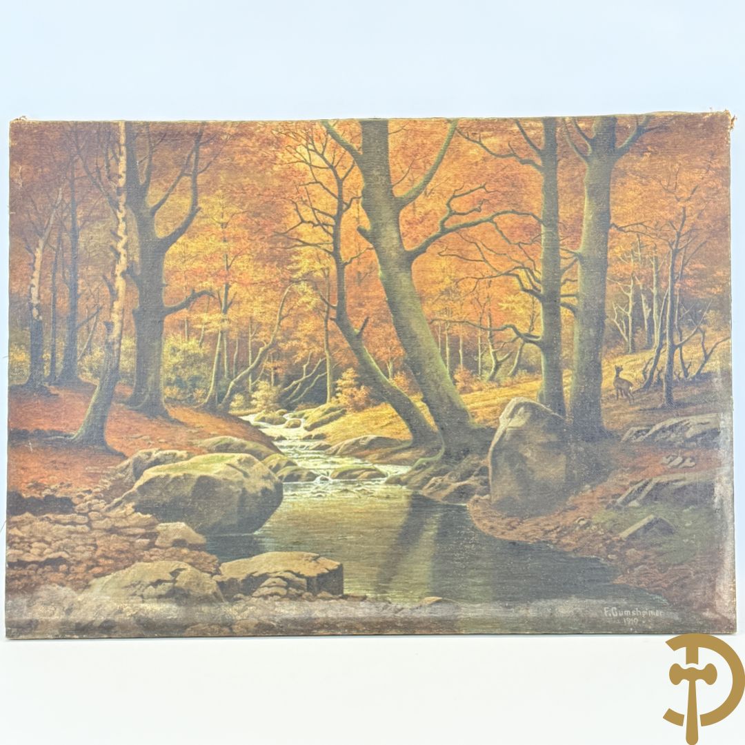 GUMSHEIMER F. getekend 1919 