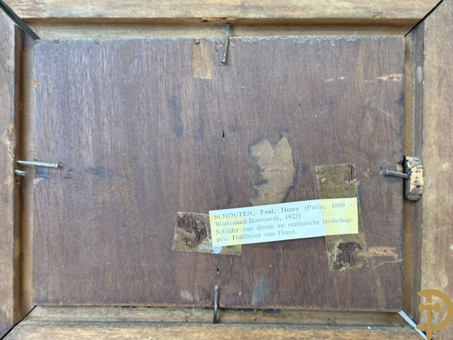 SCHOUTEN Ph. getekend 