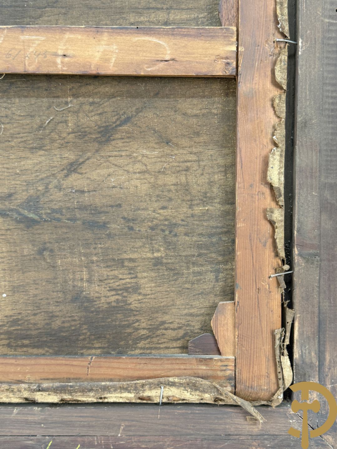 PANTASIS getekend rechts onder 