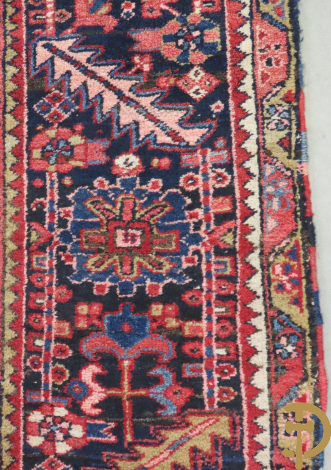 Oosters handgeknoopt tapijt Heriz