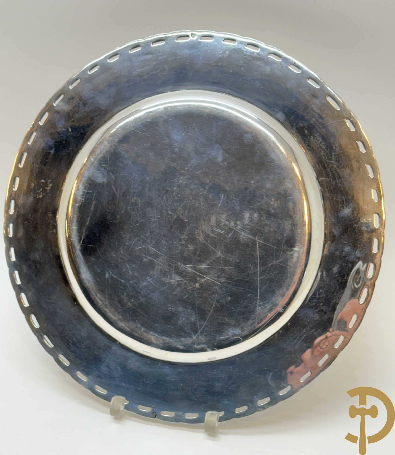 Massief zilveren Mexicaanse schaal, 925 gemerkt