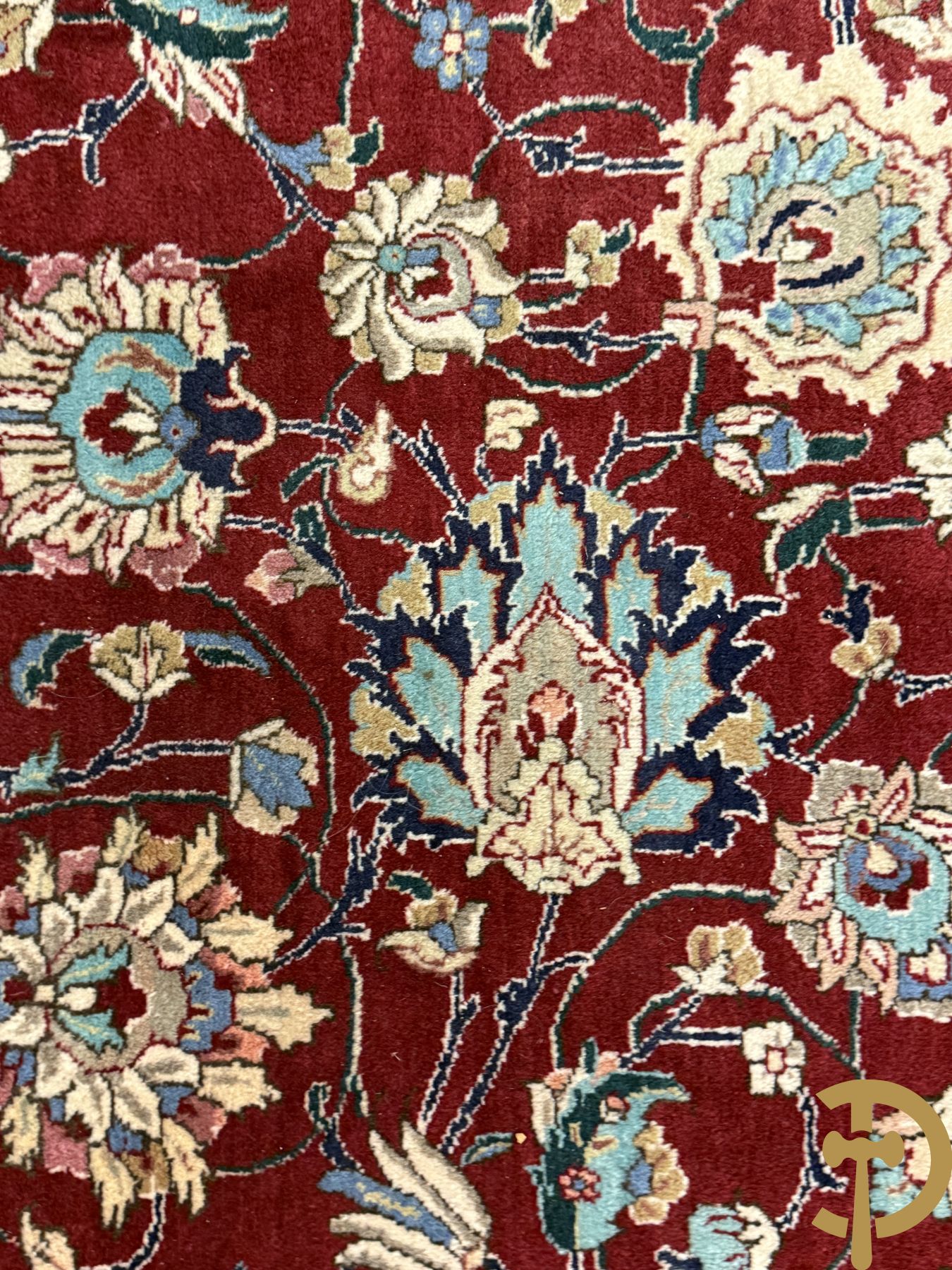 Oosters handgeknoopt tapijt Tabriz