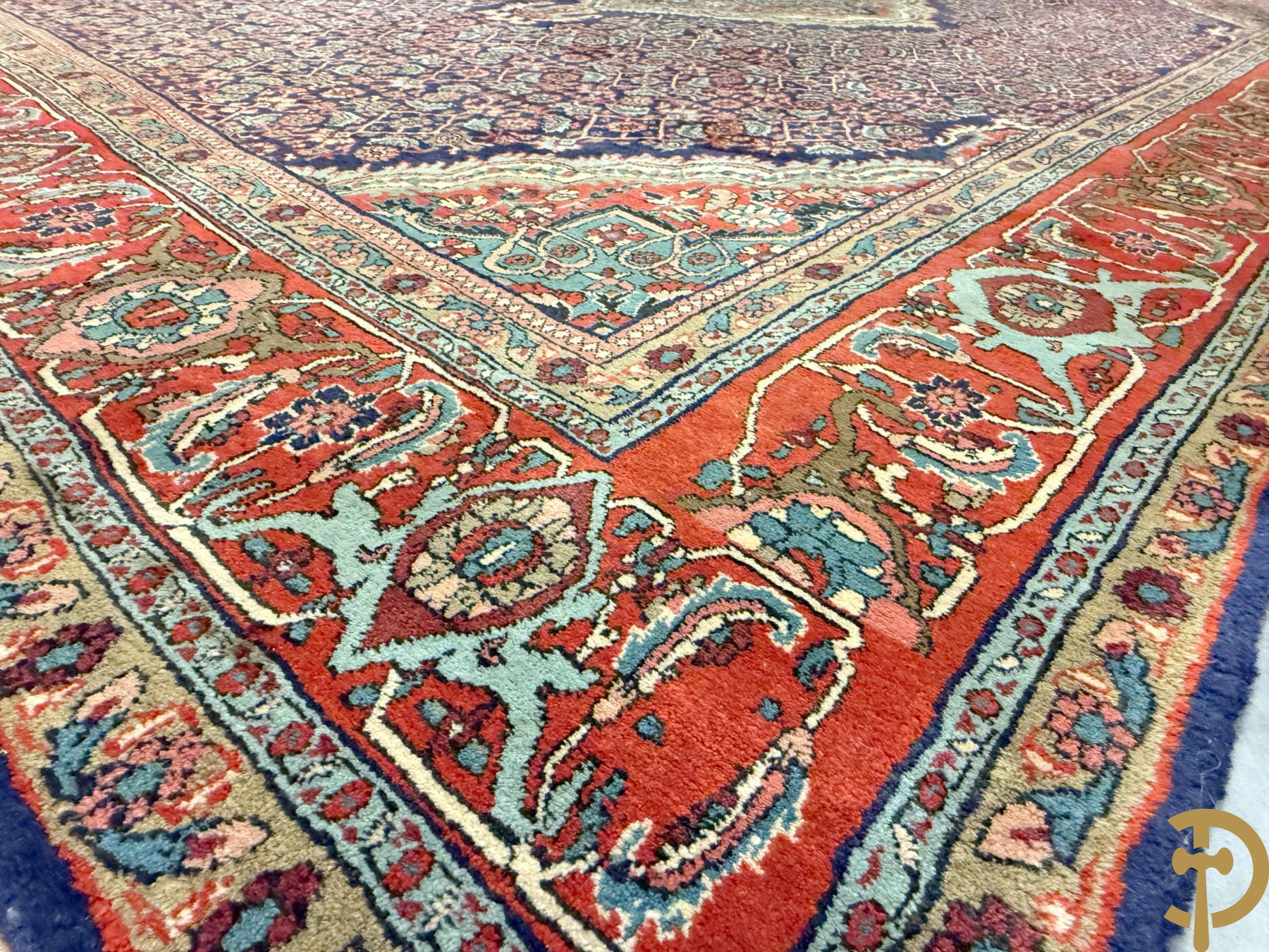 Oosters handgeknoopt tapijt Bidjar