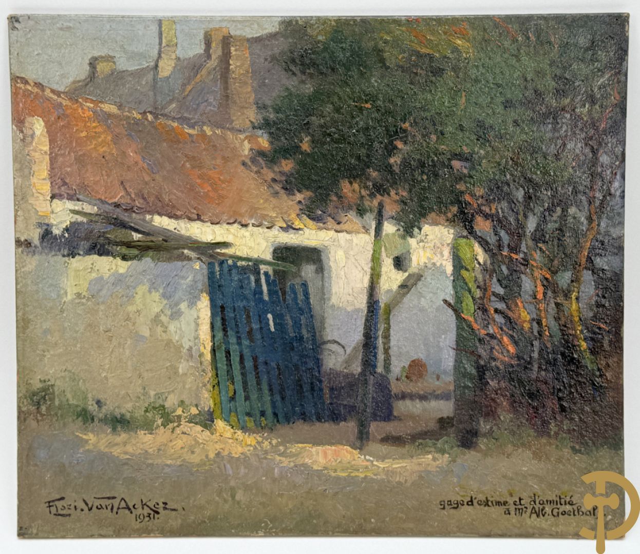 VAN ACKER Flori getekend 1931 