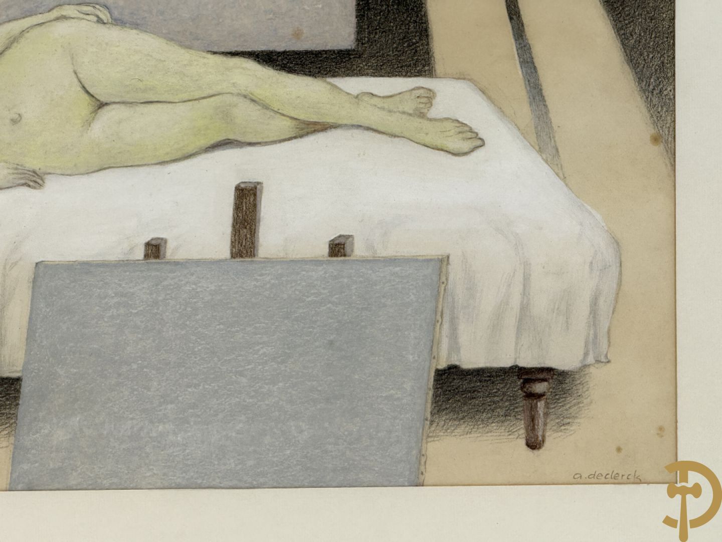 DECLERCK A. getekend (Antoon) 