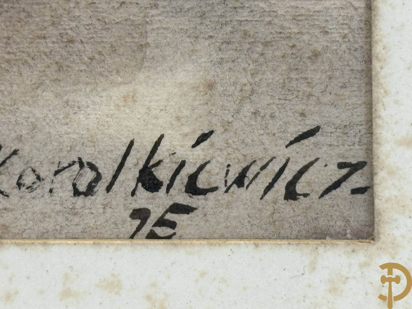 KOROLKIEWICZ J. getekend 